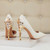 Luxury Women Wedding Shoes High Heels Rhinestone Slik Woman Pumps Pointed Toe Party Shoes Thin Heels Spring Autumn New Arrival Luxury Women Wedding Shoes High Heels Rhinestone Slik Woman Pumps Pointed Toe Party Shoes Thin Heels Spring Autumn New Arrival