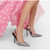 Luxury Rhinestones Sequined Buckle Women Pumps Elegant Pointed toe Slingbacks Stiletto High heels Spring Summer Fashion Shoes Luxury Rhinestones Sequined Buckle Women Pumps Elegant Pointed toe Slingbacks Stiletto High heels Spring Summer Fashion Shoes