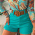 Summer Office Lady Shorts High Waist Solid Color Back Zipper Skinny Hot Pants Fashion Slim Suit A- line Women Shorts Streetwear Summer Office Lady Shorts High Waist Solid Color Back Zipper Skinny Hot Pants Fashion Slim Suit A- line Women Shorts Streetwear