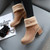 Womens Boots Female Winter Shoes Fur Snow Boots Warm Plush Women's Shoes Square High Heel Ankle Boots Black Botas De Mujer Womens Boots Female Winter Shoes Fur Snow Boots Warm Plush Women's Shoes Square High Heel Ankle Boots Black Botas De Mujer