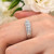 Newshe 925 Sterling Silver Eternity Ring Wedding Band for Women 1.1ct Round White AAAAA Cz Size 4-13 Newshe 925 Sterling Silver Eternity Ring Wedding Band for Women 1.1ct Round White AAAAA Cz Size 4-13