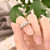 Newshe 925 Sterling Silver Eternity Ring Wedding Band for Women 1.1ct Round White AAAAA Cz Size 4-13 Newshe 925 Sterling Silver Eternity Ring Wedding Band for Women 1.1ct Round White AAAAA Cz Size 4-13
