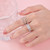 Newshe Three-Stone Princess Cut AAAAA CZ 925 Sterling Silver Engagement Rings Set for Women Adjustable Wedding Ring Enhancer Newshe Three-Stone Princess Cut AAAAA CZ 925 Sterling Silver Engagement Rings Set for Women Adjustable Wedding Ring Enhancer
