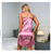 Sleepwear Women's Sexy Lingerie Heart Print Nightdress Scoop Neck Criss Cross Back Sleepdress Nightgowns Pajamas Nighties Sleepwear Women's Sexy Lingerie Heart Print Nightdress Scoop Neck Criss Cross Back Sleepdress Nightgowns Pajamas Nighties