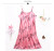Sleepwear Women's Sexy Lingerie Heart Print Nightdress Scoop Neck Criss Cross Back Sleepdress Nightgowns Pajamas Nighties Sleepwear Women's Sexy Lingerie Heart Print Nightdress Scoop Neck Criss Cross Back Sleepdress Nightgowns Pajamas Nighties