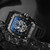 Watch Large Dial For Men Quartz Waterproof Sport Square Luminous Watch For Men Watch Large Dial For Men Quartz Waterproof Sport Square Luminous Watch For Men