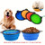 Portable Pet Food Bowl  Durable TPR Bowl  Cat and Dog Food Pet Silicone Collapsible Bowl Portable Travel Outdoor Water Food Bowl Portable Pet Food Bowl  Durable TPR Bowl  Cat and Dog Food Pet Silicone Collapsible Bowl Portable Travel Outdoor Water Food Bowl