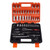 Set of 53pcs Toolbox Professional Hand Mechanic Socket Wrench Tool Set 53 in 1 Repair Tool for Cars, Motorcycles and Bicycles