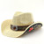 Western Cowboy Straw Hat For Men And Women Summer Bohemia Outdoor Wide Brim Sun Hats Holiday Beach Breathable Jazz Cap