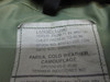 ARMY ISSUE WOODLAND BDU GORE-TEX JACKET WET/COLD WEATHER PARKA LARGE/LONG br