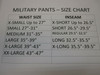 USGI ARMY ISSUE SCORPION ACU OCP COMBAT UNIFORM PANTS 50/50 COTTON/NYLON BOTTOMS