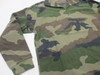 FRENCH ARMY SURPLUS WOODLAND CAMO LITE FLEECE PULLOVER SHIRT X-LARGE LONG SLEEVE