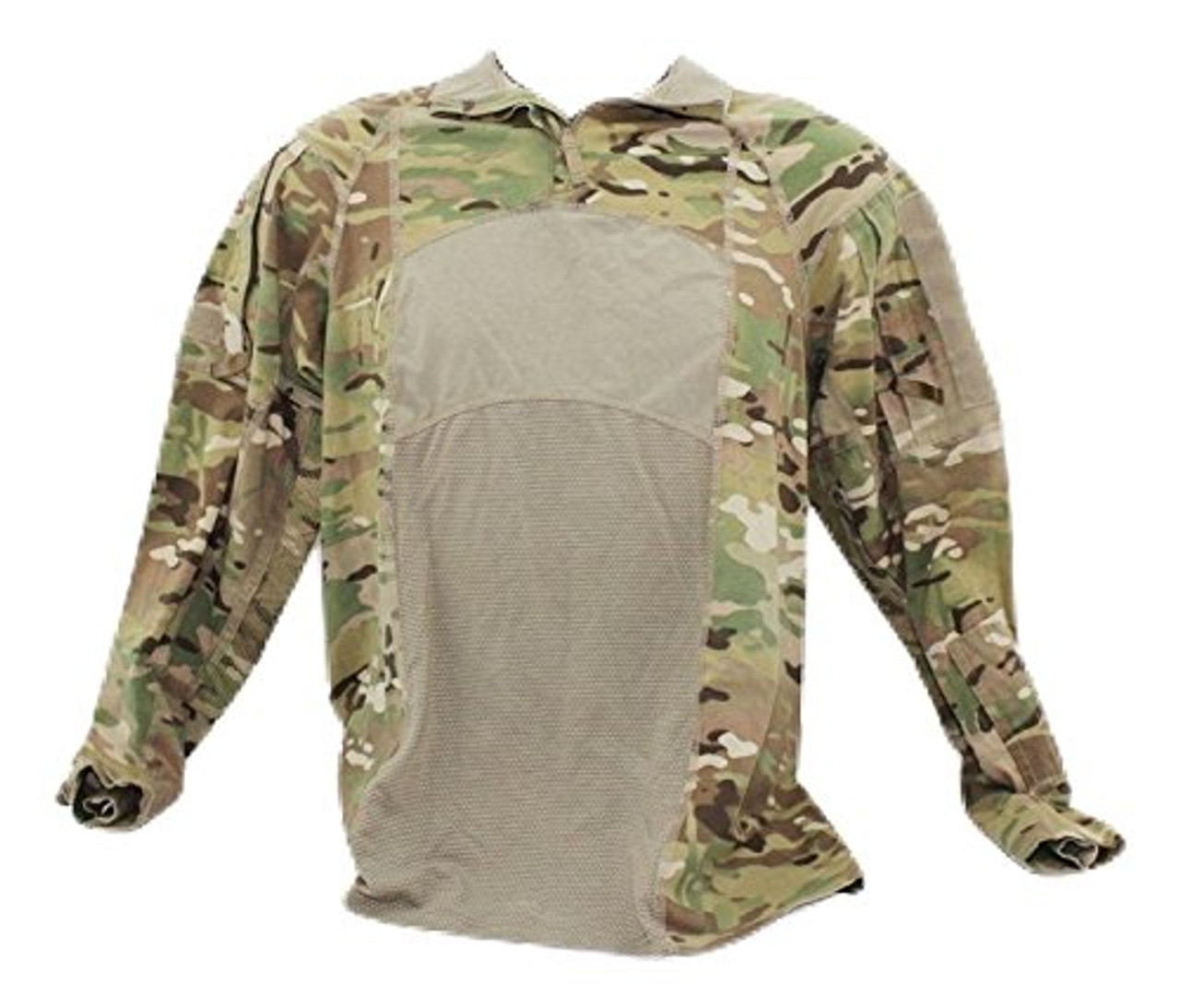 ARMY OCP MULTICAM ADVANCED COMBAT SHIRT TYPE II 1/4 ZIPPER