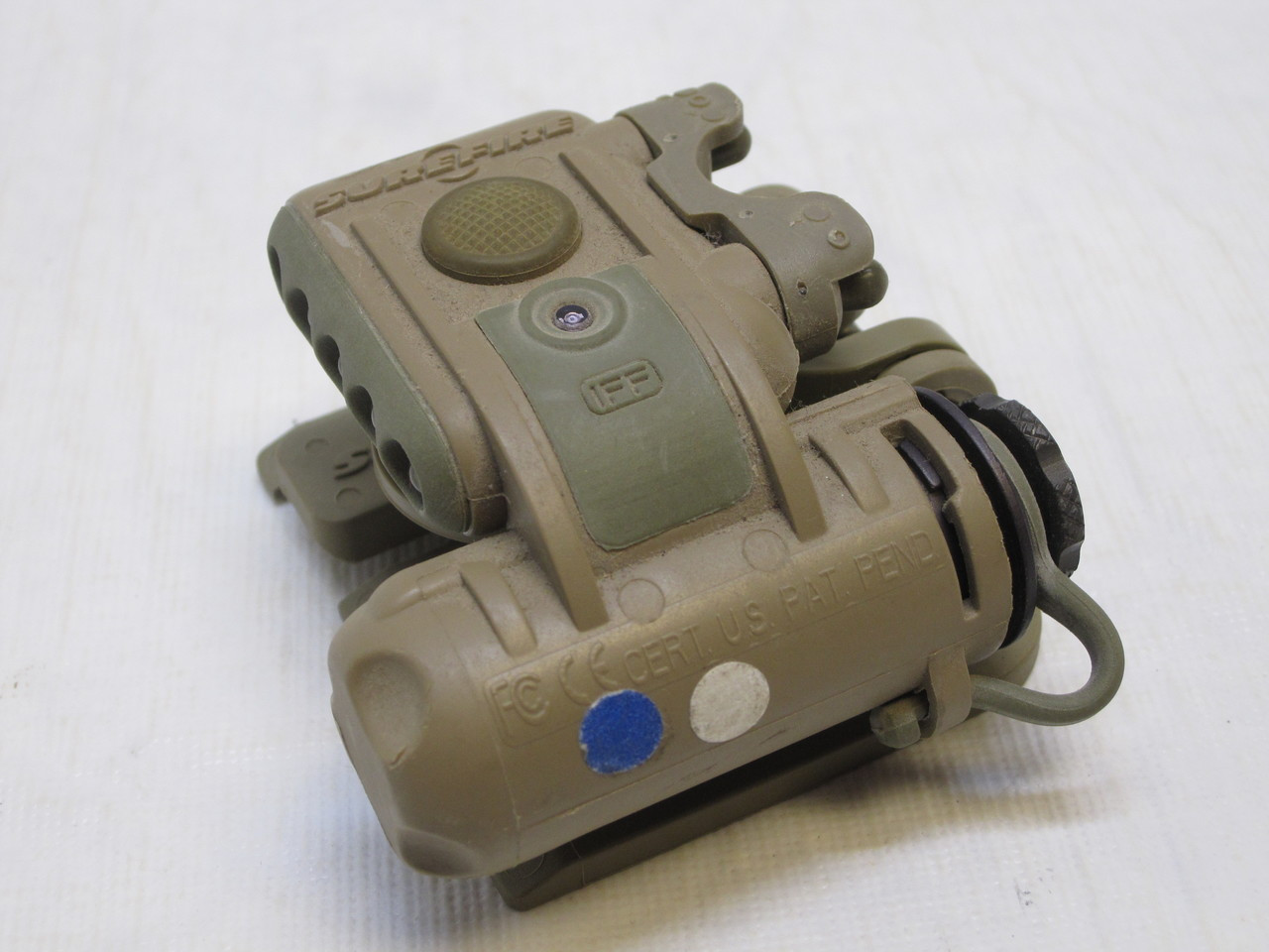 SUREFIRE IFF CERT US PAT PEND 電池　SF123A タクテカルライト　サイドワインダー(コンパクト)マウント2種類　新品未使用品　正規品購入 - Helmet Light
