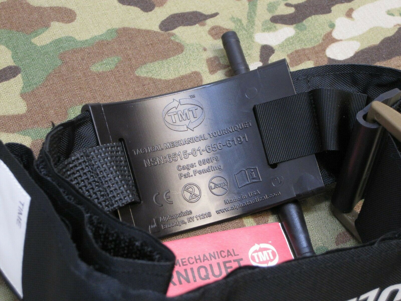 練習用具 TMT NEW TACTICAL MECHANICAL TOURNIQUET TMT COMBAT MEDICAL ONE HANDED