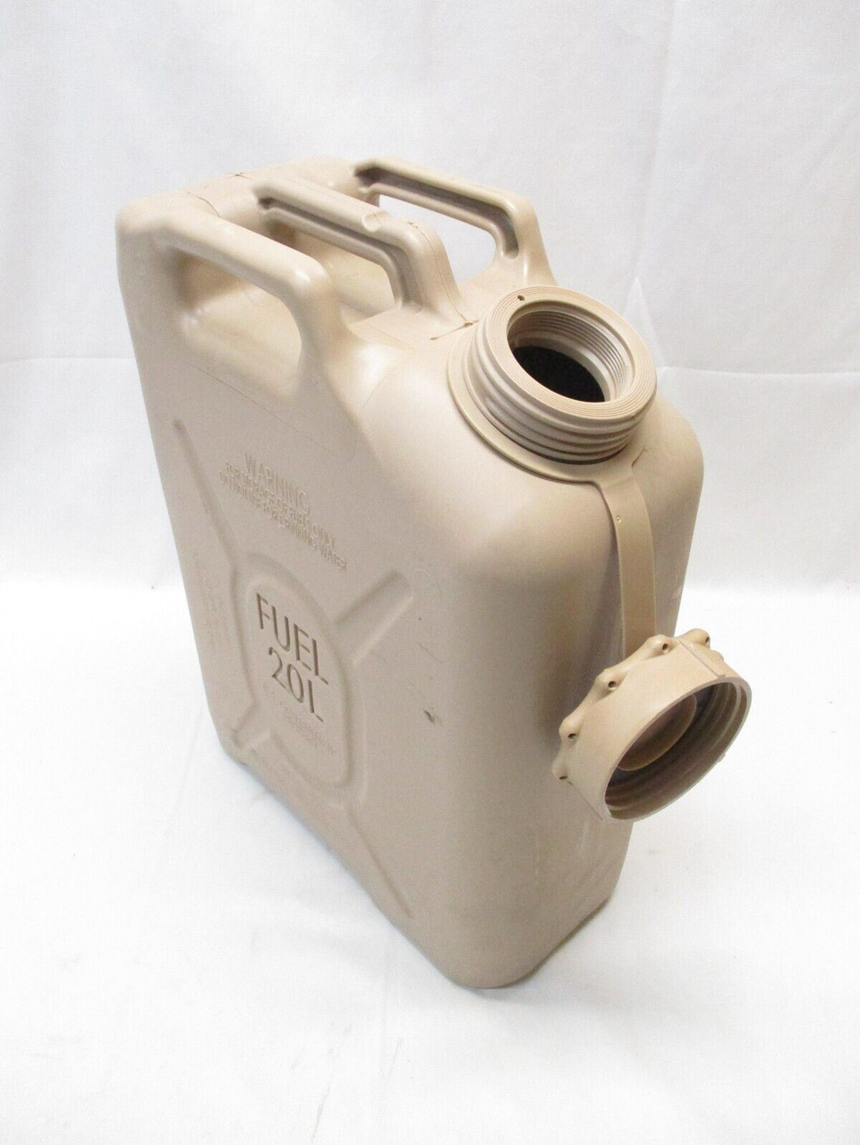 New Military Fuel Can SupplyCore MFC 20L Jerry Can Desert Tan 5 Gallon