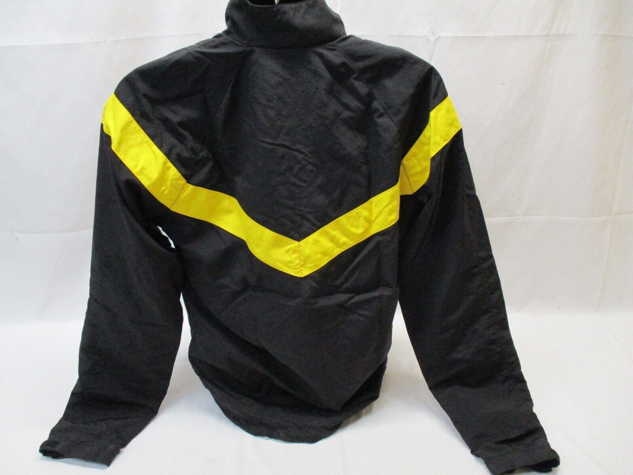 US ARMY WINTER PT JACKET BLACK GOLD/YELLOW TRIM PTs TOP WINDBREAKER UNIFORM  COAT