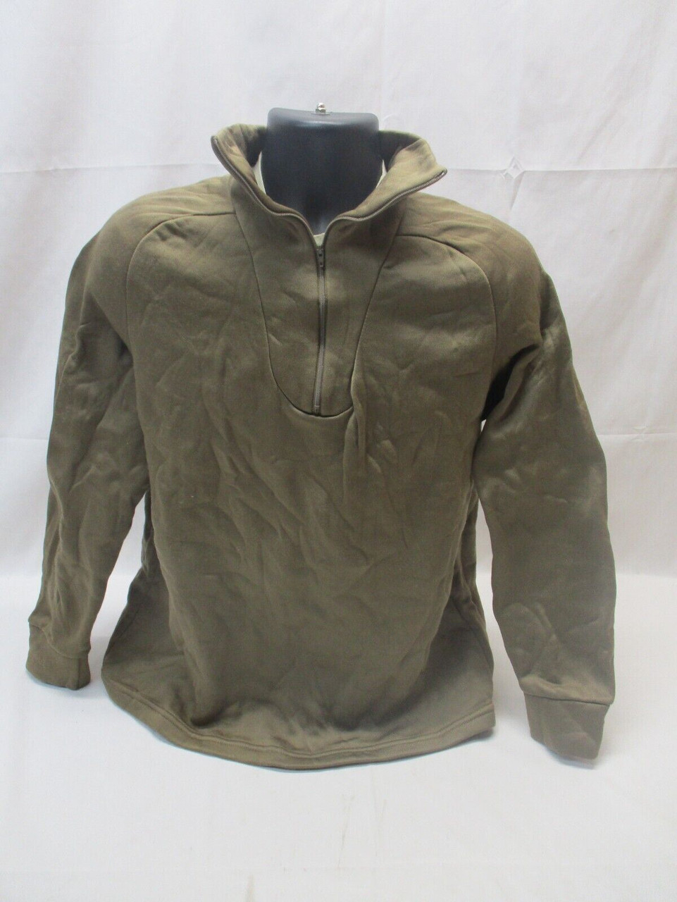 NWOT USGI MILITARY SHIRT COLD WEATHER POLYPROPYLENE BROWN TOP POLY PRO THERMALS