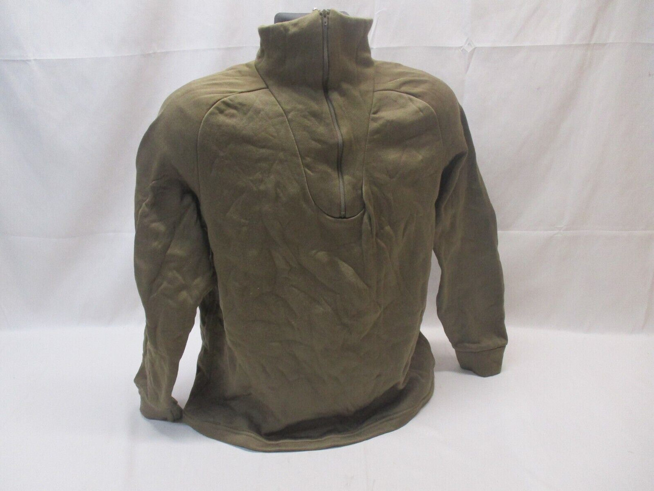 NWOT USGI MILITARY SHIRT COLD WEATHER POLYPROPYLENE BROWN TOP POLY