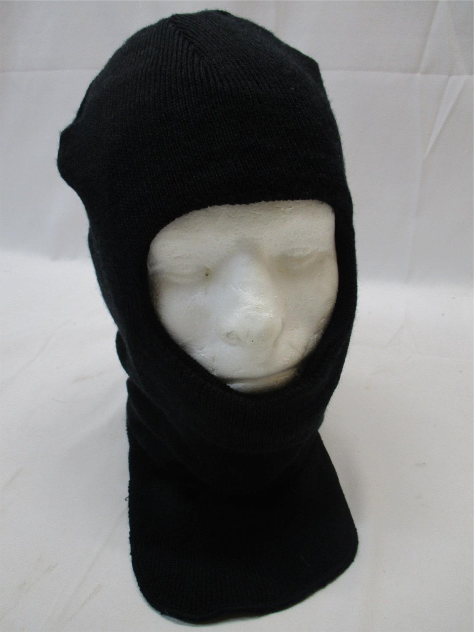 Military Black Hood Mask Balaclava Ski Snow Extreme Cold 8415-01-310-0606