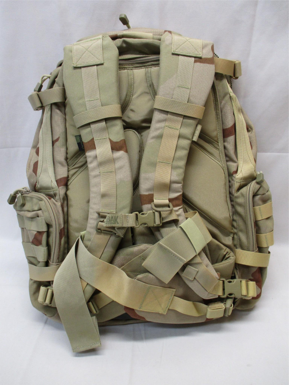 NOS CAMELBAK DCU ASSAULT PACK DESERT CAMO BFM LARGE HYDRATION RUCK w. BLADDER