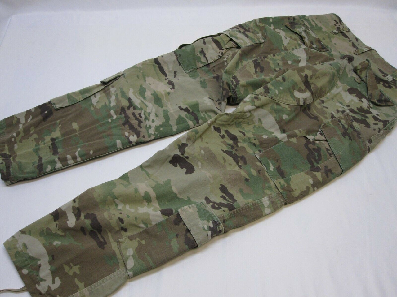 USGI ARMY ISSUE SCORPION ACU OCP COMBAT UNIFORM PANTS 50/50 COTTON/NYLON  BOTTOMS