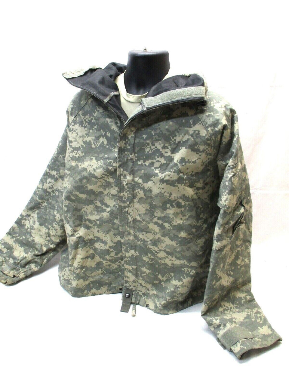 ACU DIGITAL CAMO MILITARY JACKET JSLIST TOP MOPP SUIT COAT