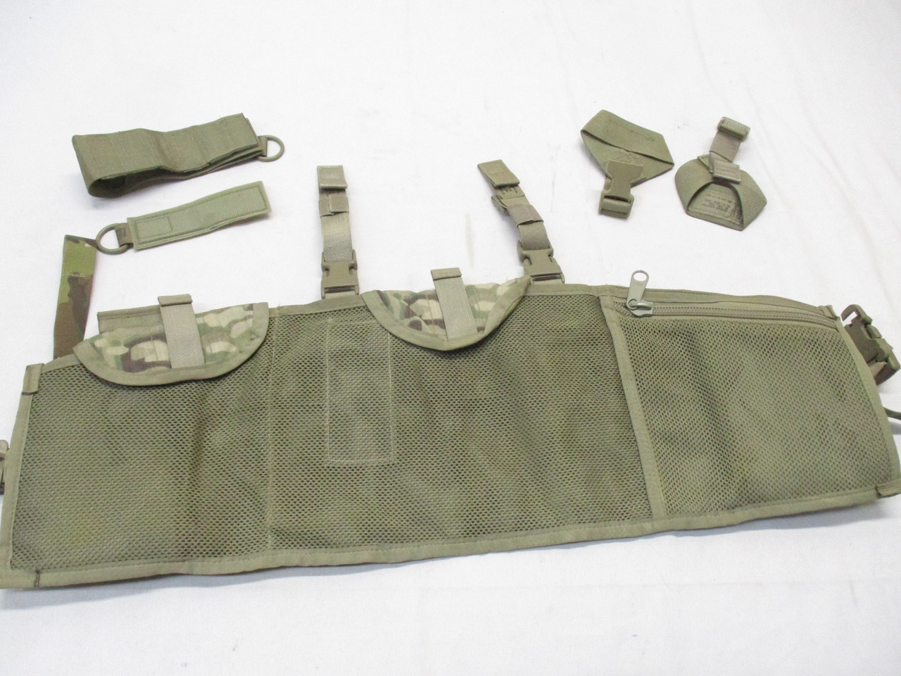 ARMY OCP MULTICAM TAP VEST ASSAULT PANEL CHEST RIG 8465-01-580-0689 FLIK RACK