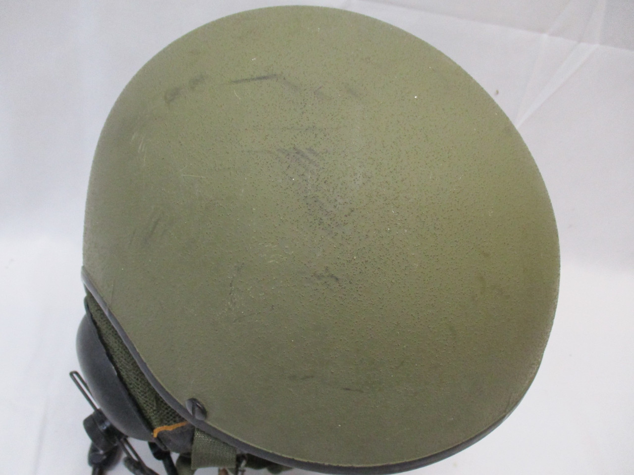 MILITARY COMBAT VEHICLE CREWMAN CVC TANKER HELMET LARGE OD GREEN