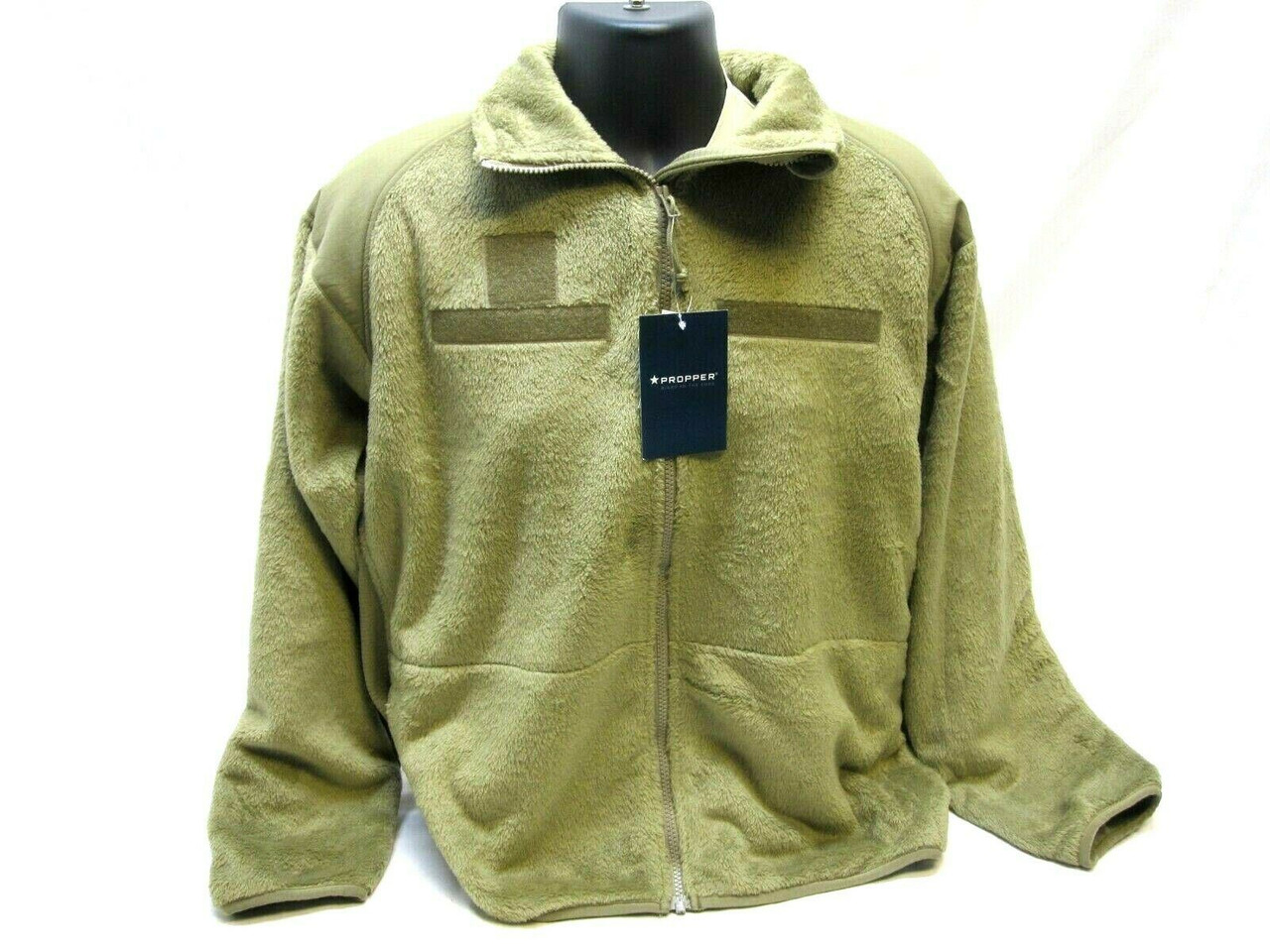 NEW ARMY OCP POLAR FLEECE JACKET COYOTE BROWN GEN 3 TOP LEVEL 3