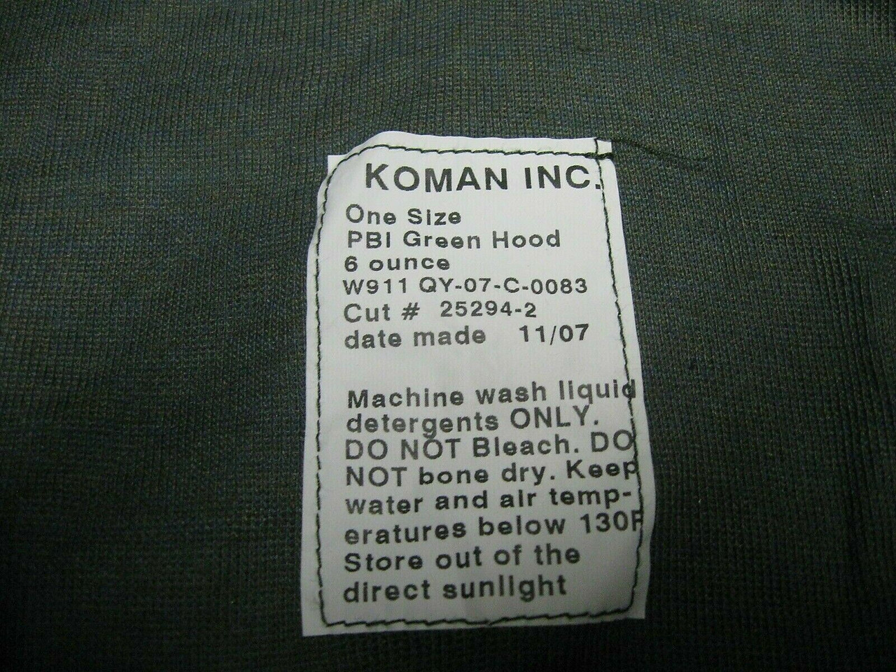 米軍バラクラバ Combat Vehicle Crewman’s Hood 2点 Combat Vehicle Crewman Balaclava for Sale [Genuine Army Issue]