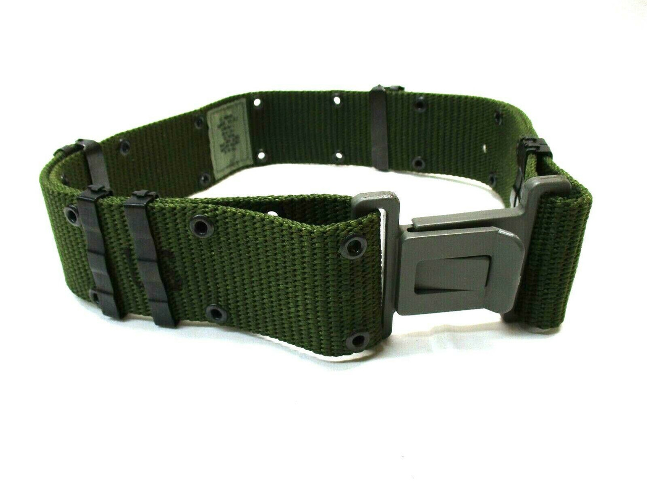 MILITARY PISTOL BELT GREEN ALICE DUTY/WEB LC-2 MEDIUM 24