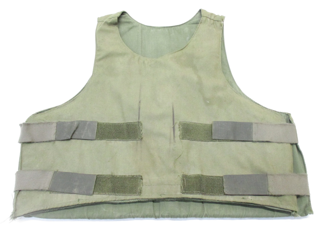 USED GREEN CHICKEN VEST MEDIUM-LONG 8470-01-110-6109 CVC TANKER