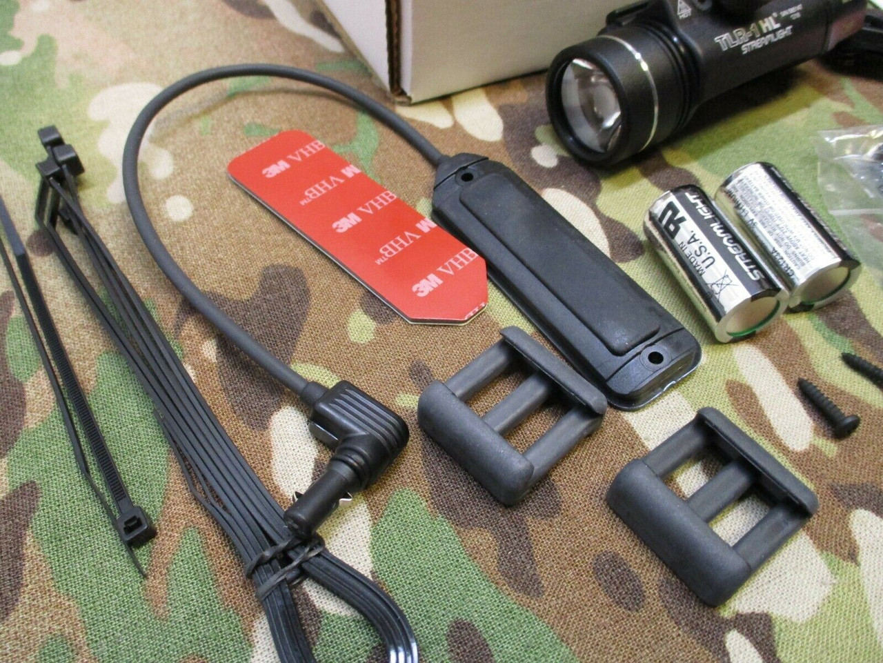 NEW STREAMLIGHT TLR-1 HL 800 LUMEN RIFLE/PISTOL LIGHT w/ PRESSURE CABLE SWITCH