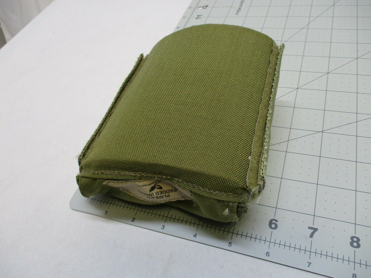 EAGLE INDUSTRIES MILITARY 1 QUART CANTEEN POUCH PVS 14 PADDED INSERT COYOTE/TAN