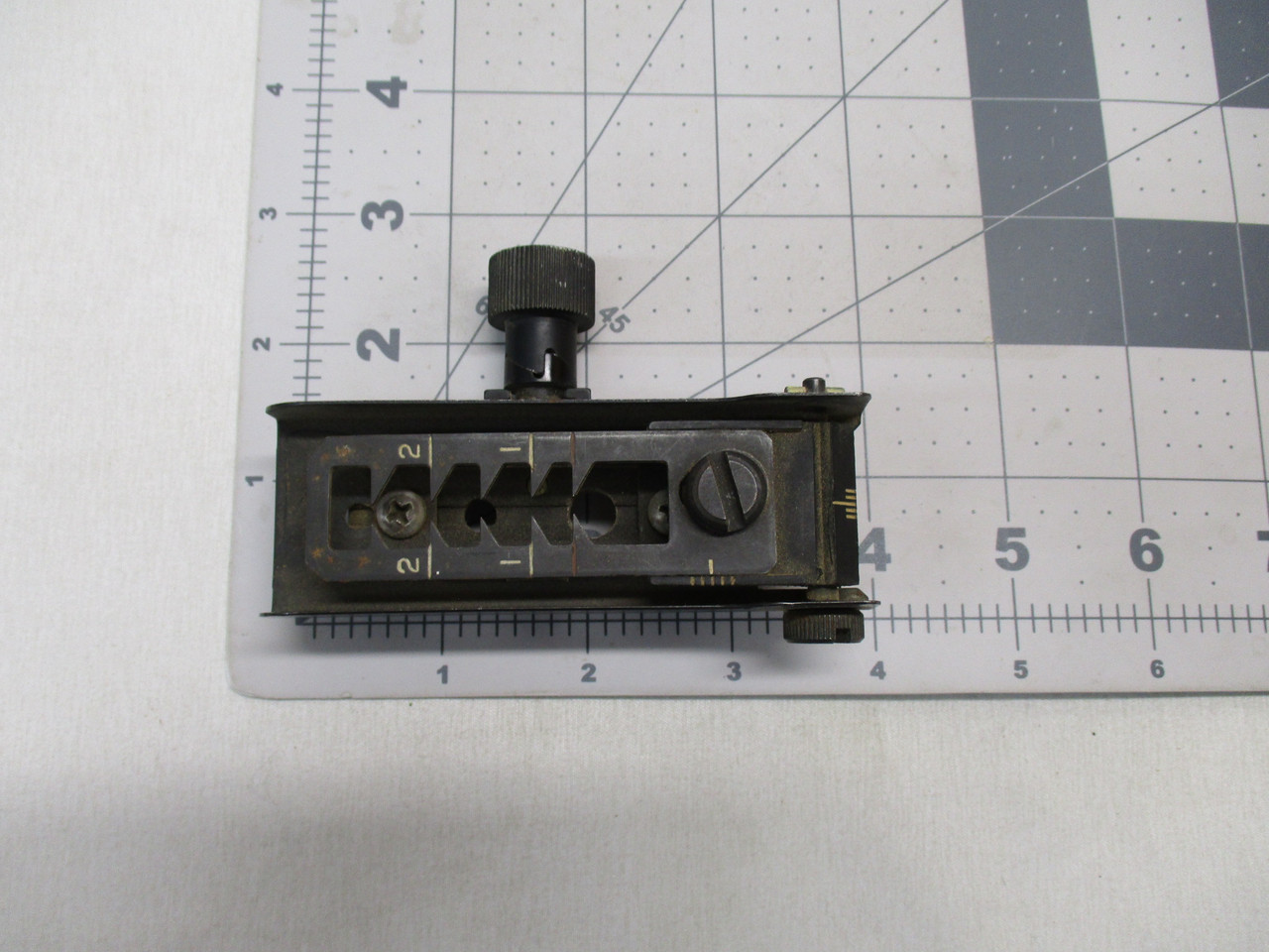 USGI M203 GRENADE LAUNCHER RAIL MOUNTED LEAF SIGHT PICATINNY RAIL GRABBER