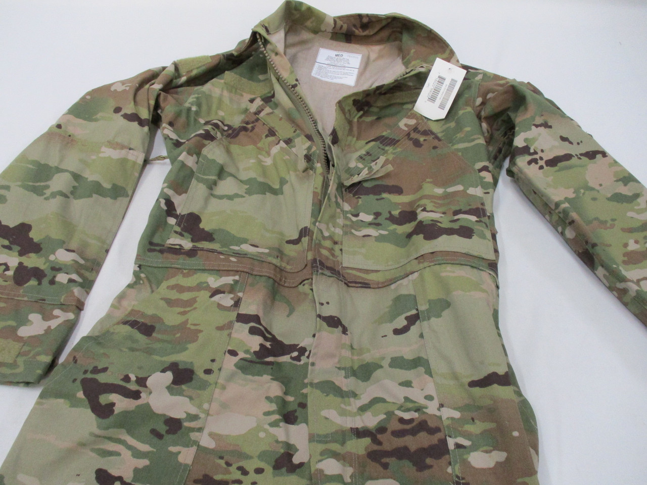 NEW USGI ARMY OCP MECHANICS COVERALLS MEDIUM SCORPION MOTOR POOL OVERALL SUIT