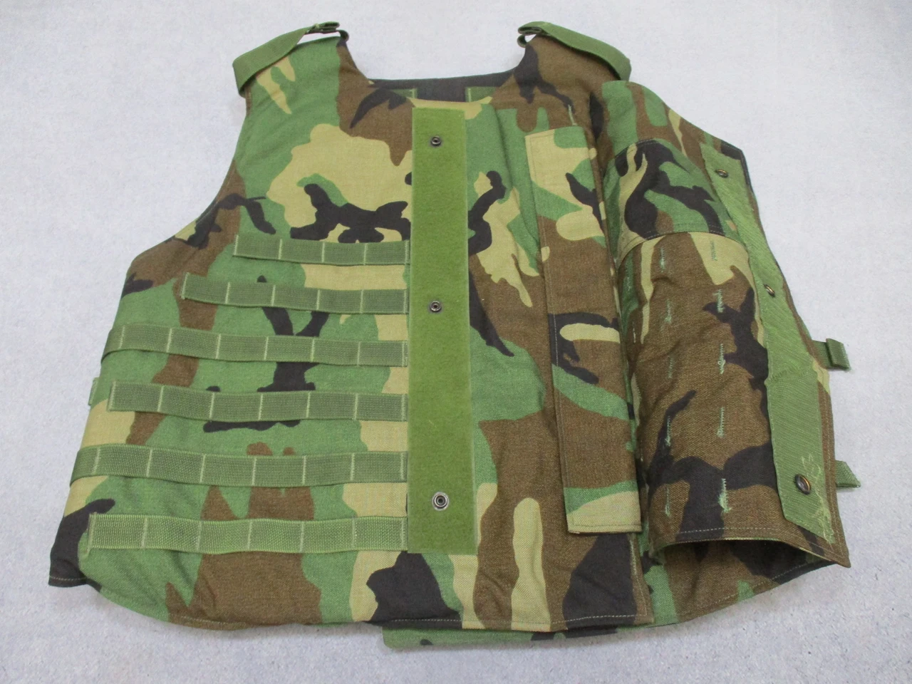Point Blank Interceptor OTV Woodland Vest – XL – Military Body