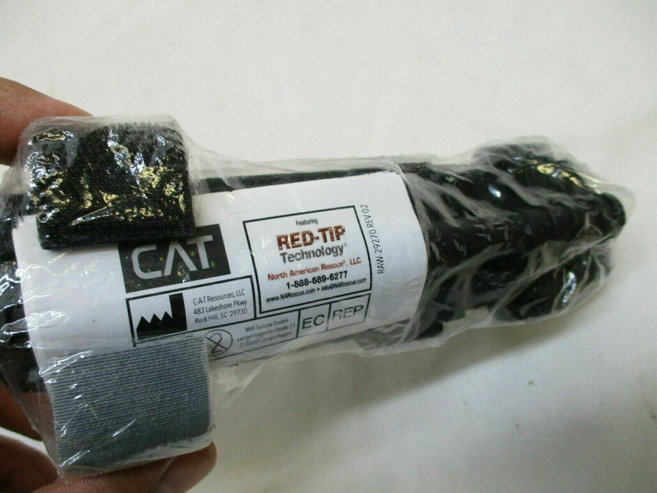 NEW MILITARY GEN 7 CAT TOURNIQUET RED TIP NORTH AMERICAN