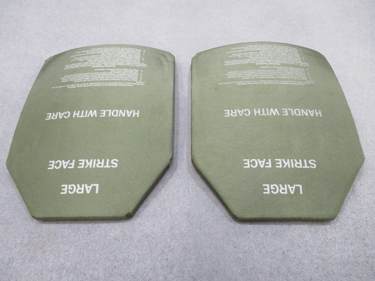 USGI ESAPI Ballistic Plates Large – Ceradyne – NSN 8470-01-520