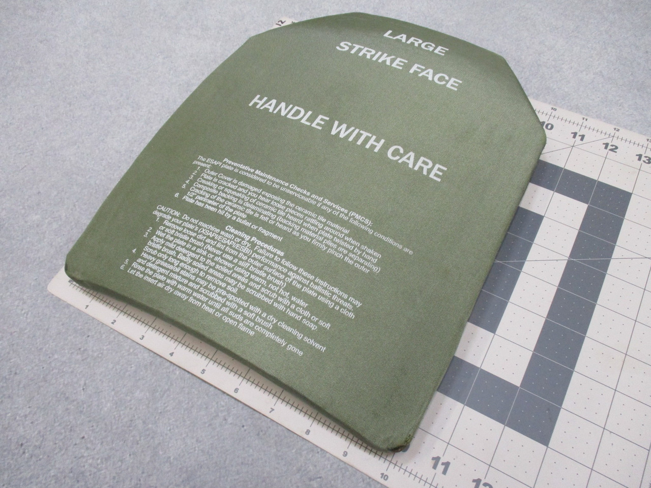 米軍実物 Ceradyne ESAPI/ストライクフェイス　プレート large USGI ESAPI Ballistic Plates Large – Ceradyne – NSN 8470-01-520