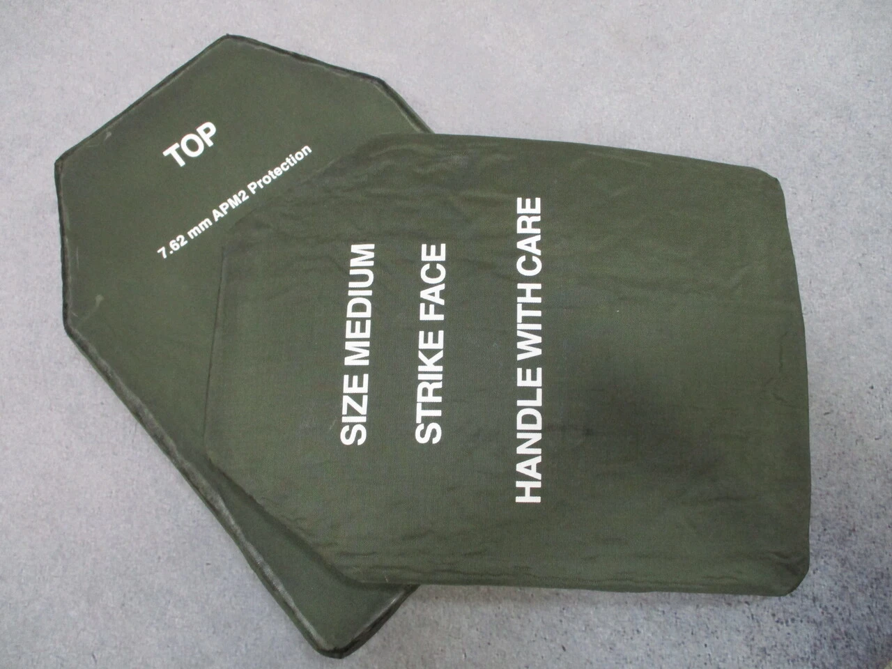 USGI ESAPI Ballistic Plates Medium – Ceradyne – NSN 8470-01-520-7373 ...