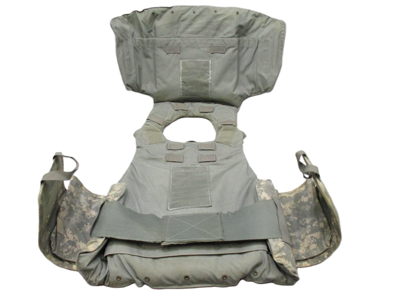 USGI IOTV Plate Carrier Vest ACU Digital w/ Soft Armor No Plates