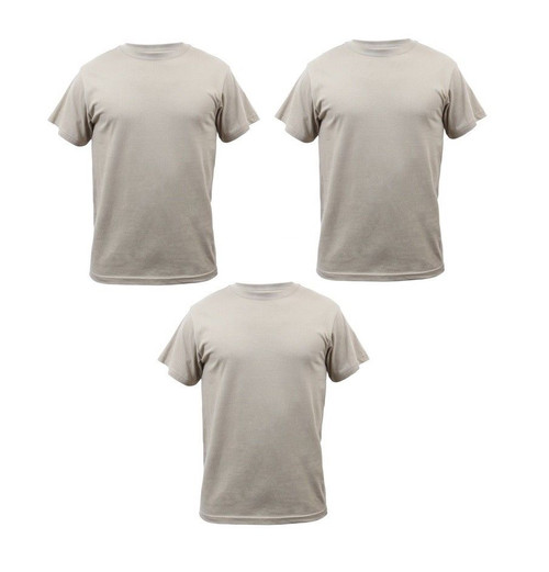 3) PACK USGI ARMY ISSUE DESERT TAN SAND 