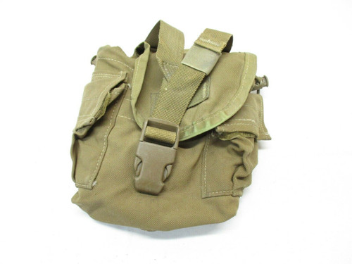 U.S.M.C. MOLLE II Canteen/General Purpose Pouch (Coyote) NSN: 8465-01-532-2303