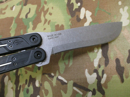 NEW GERBER DOUBLEDOWN FOLDING MACHETE KNIFE 15" FOLDER w. BLACK NYLON SHEATH