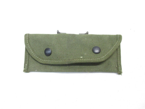 1944 WWII PISTOL BELT POUCH CANVAS CARRYING CASE 7160198