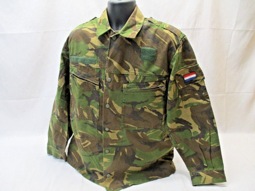 USGI ARMY ISSUE WOODLAND BDU TOP WINTER WEIGHT SHIRT M81 CAMO LONG