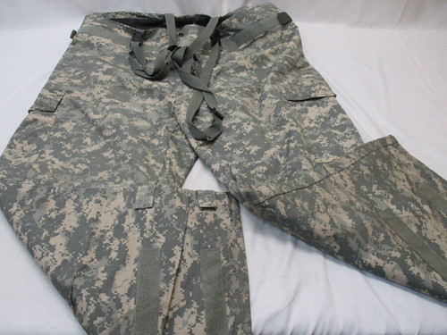 ACU DIGITAL CAMO MILITARY PANTS JSLIST MOPP SUIT CHEMICAL OVERGARMENT  BOTTOMS