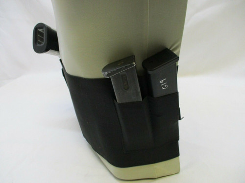 NEW HAND GUN ELASTIC WAIST BAND CONCEALMENT PISTOL HOLSTER 2 MAG HOLDERS 30"-38"